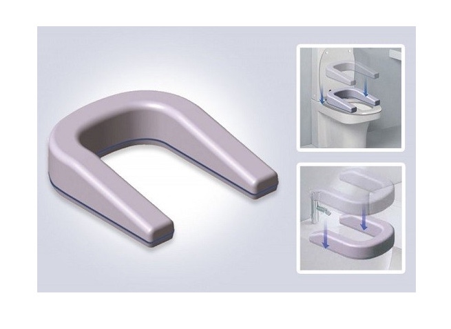 Rialzo Wc e Bidet a Ventosa H 6 cm